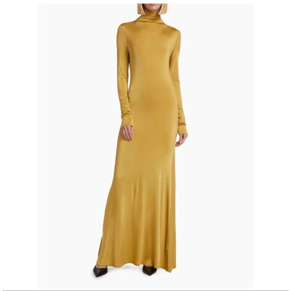 Tove Sacha Jersey Turtleneck Gown Size 38 (US6) $840